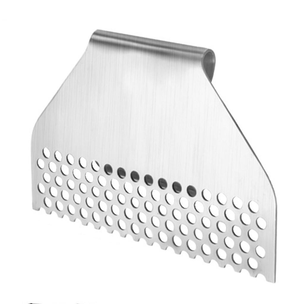 Leeseph Food Mesh Screen Block Grease Trap for Blackstone Griddle Flat Top, Stainless Steel Grill Grease Gate, Grill Accessories