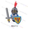 Hochwertige Mittelalterliche Fantasy-Kreatur Hochwertige Ritter Hochwertige Figuren Hochwertiges Gebäude Hochwertige Bausteine Hochwertige Römisches Heer