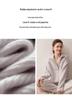 2025 Autumn/Winter Thick Double Zipper Cashmere Knit Cardigan for Women - High Collar Ribbed Long Sleeve Outerwear