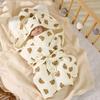 Newborn Cotton Swaddle Blanket 4-Layer Gauze Wrap Baby 0-12 Months Fall Use