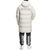 adidas Linear Mid Length Down Jacket Solid Color Hooded Simple Down Coat Unisex Jackets KR0935