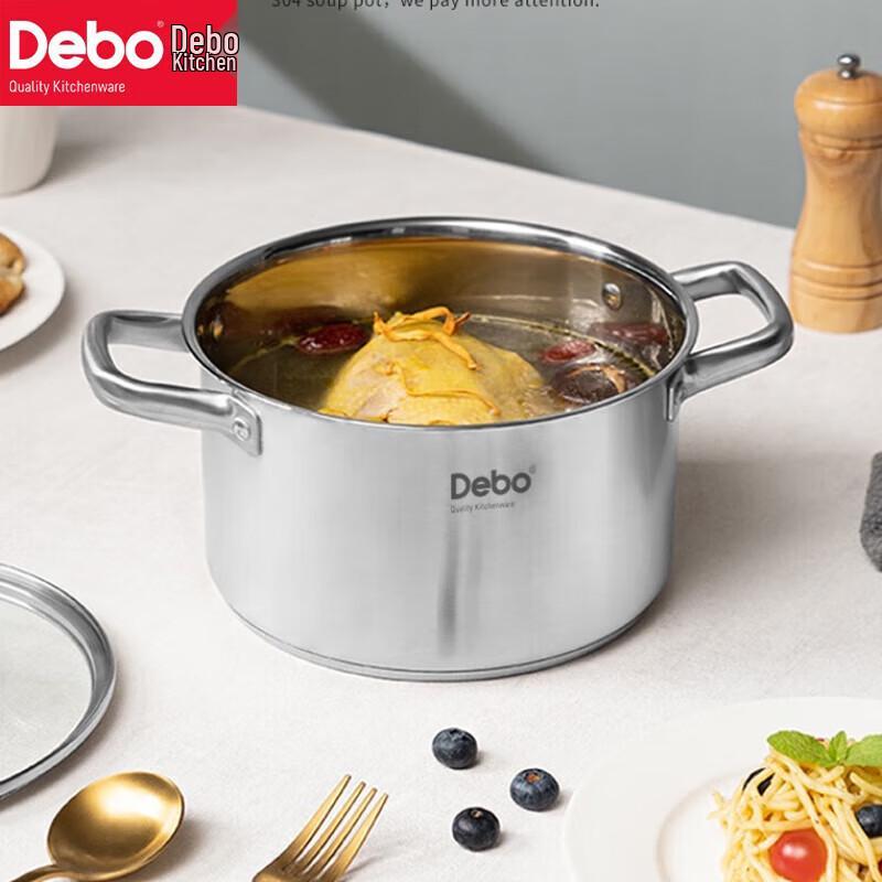 

Debo Neil 304 Stainless Steel Multi-Hob Soup Pot