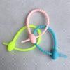 Tadpole-Shaped Silicone Cable Ties and Keychain Lanyard