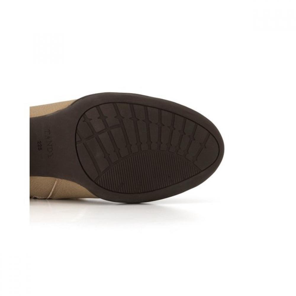 Tandy Damskor med pälskant J1560v Beige