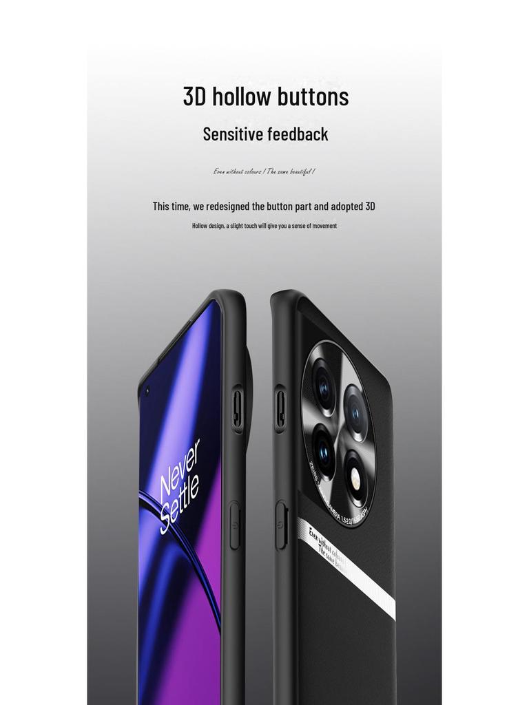 OnePlus 11 Liquid Leather Phone Case: Anti-Fall, Anti-Fouling Protective Cover, Single Piece Shipping