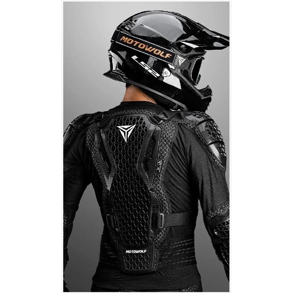 Motowolf Motorradjacke Herren Damen Protektorenjacke Motorrad Körper Schutz Motocross Jacke CE Zertifiziert Fahr Schutzkleidung