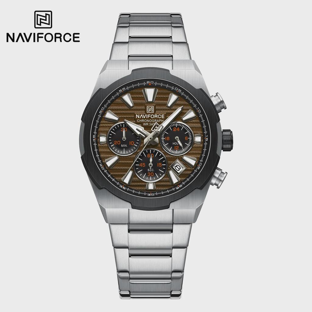 Mens Watches Stainless Steel Watch Waterproof Luxury Quartz Clock Chronograph Luminous Wristwatches Relogio Masculino