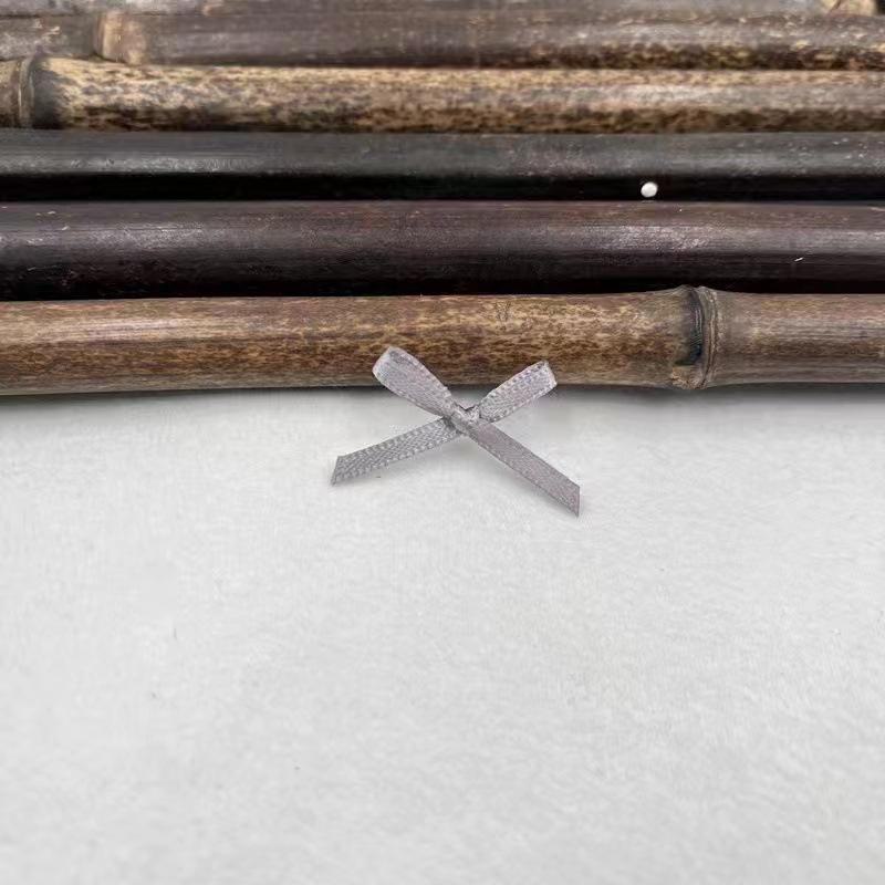 Small Bow Polyester Ribbon Knot for Underwear, Socks, Clothing, Jewelry, and Floral Accessories