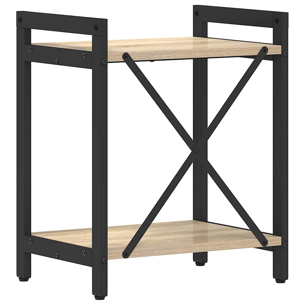 Bookshelf Sonoma Oak 40 x 30 x 50 cm Particleboard
