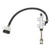 Hinten Fuß Bremse Hydraulische Master Zylinder Pumpe Reservoir Silber für Motorrad Dirt Bike ATV