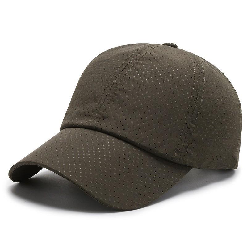 Gorra de Béisbol Unisex de Verano de Secado Rápido y Protección Solar para Cabezas Grandes