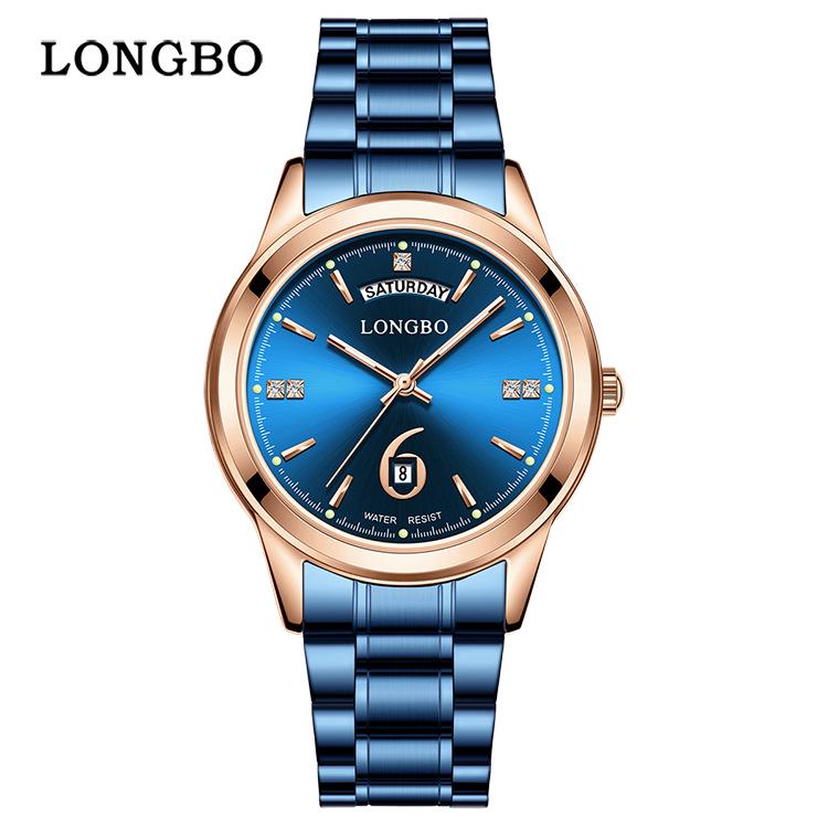 Longbo Quartz Waterdicht Casual Koppelhorloge