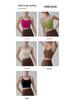 Criss-Cross Back Women's Sports Bra with Chest Pads - Yoga Vest & Fitness Camisole