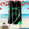 Roronoa Zoro Print Beach Towel, Large Soft Quick Dry Towel for Beach Camping Swimming
