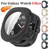 PC Case+Glass For Samsung Galaxy Watch Ultra 2025 Protective Screen Tempered Glass Film For Galaxy Watch 7Ultra 47mmBumper Cover