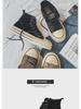 Men's Retro High-Top Canvas Shoes - Autumn Thick-Soled, Casual Style