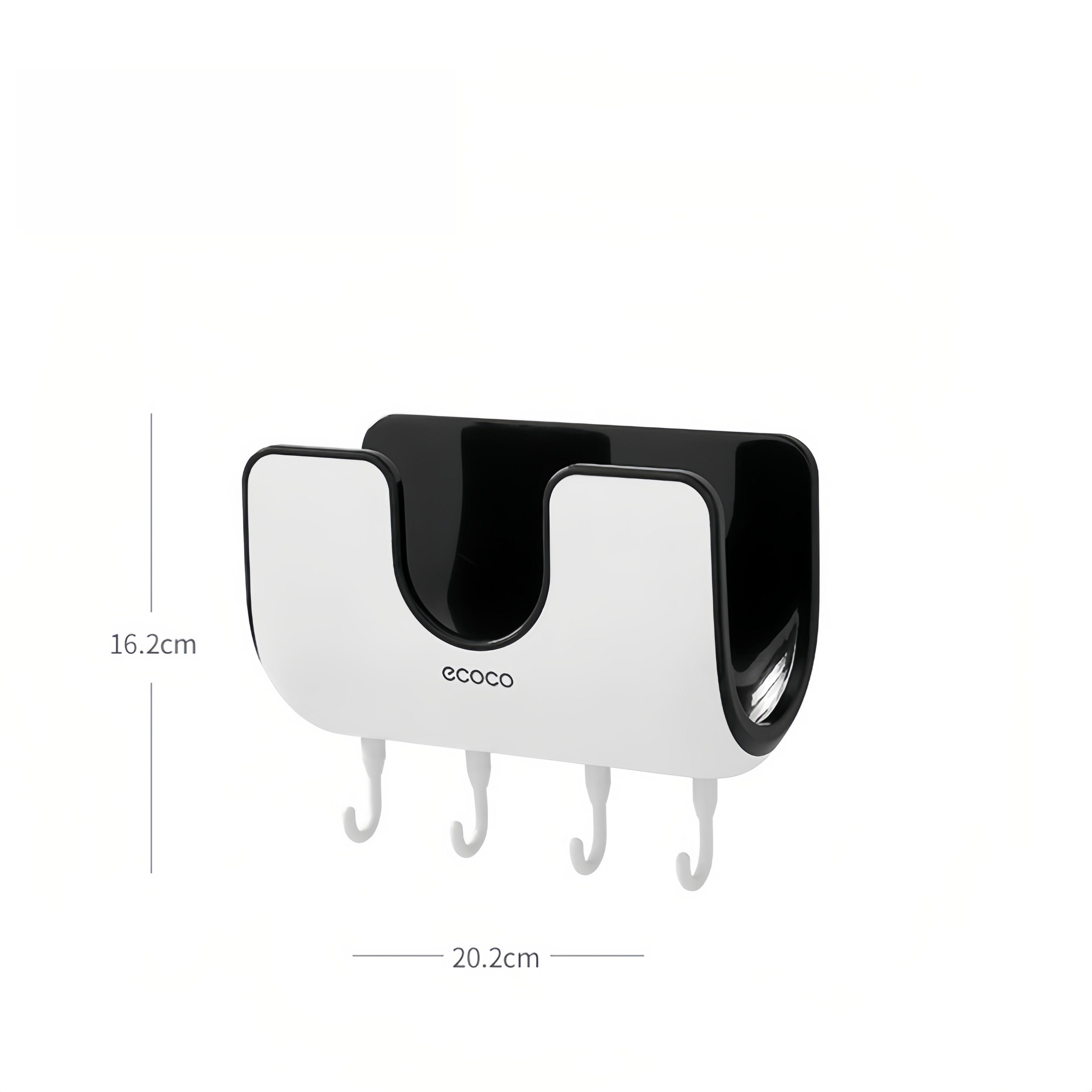 

2-in-1 Wall Mounted Pot Lid Holder Spatula Storage Rack Non Punch Multifunctional Cutting Board Placer with Drain Cutting Board Hook Storage Rack