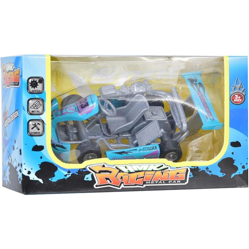 1/32 Scale Kid Model Car Toy, Baby Children Alloy Pull Back Racing Go-Kart Mini Car Vehicles Toys for Toddlers Boys Girls Christmas, New Year Gifts