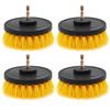 ZERONOWA Drill Cleaning Rotating Brush Set of Floor Cleaning Electric Brush, 4, Bathtub, Tile, Brush, (Small)