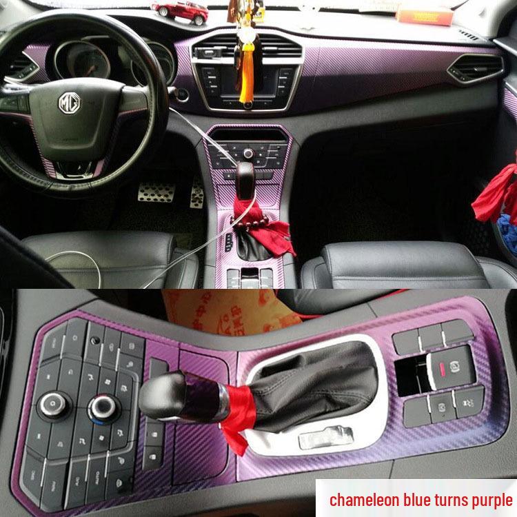 Ruiteng Carbon Fiber Interior Stickers for MGGS Console Decor