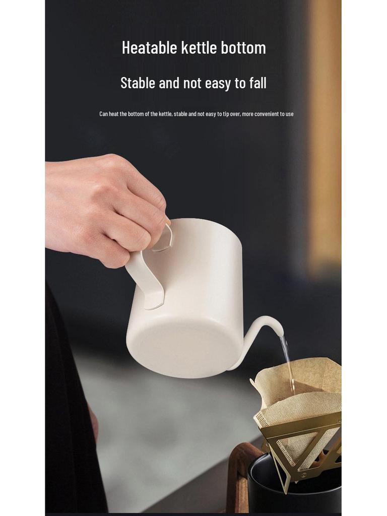 Stainless Steel Long Spout Pour-Over Coffee Kettle for Precise Drip Brewing