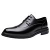 British Korean version pointed groom suit wedding shoes men's shoes business dress casual leather shoes