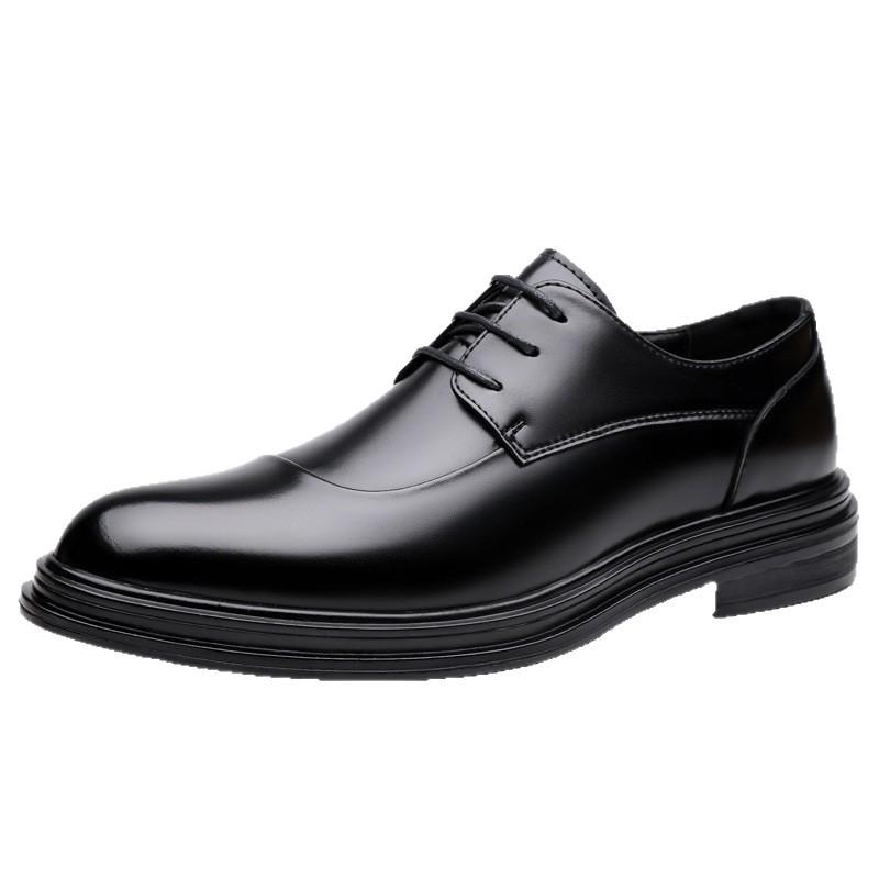British Korean version pointed groom suit wedding shoes men's shoes business dress casual leather shoes