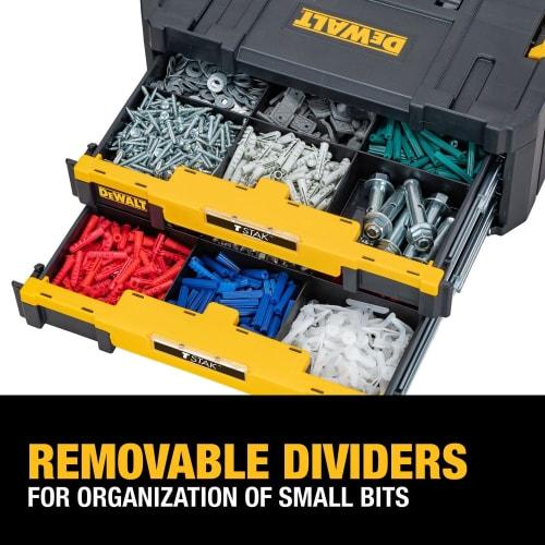 DEWALT DWST17804 TSTAK IV Double Shallow Drawers by DEWALT