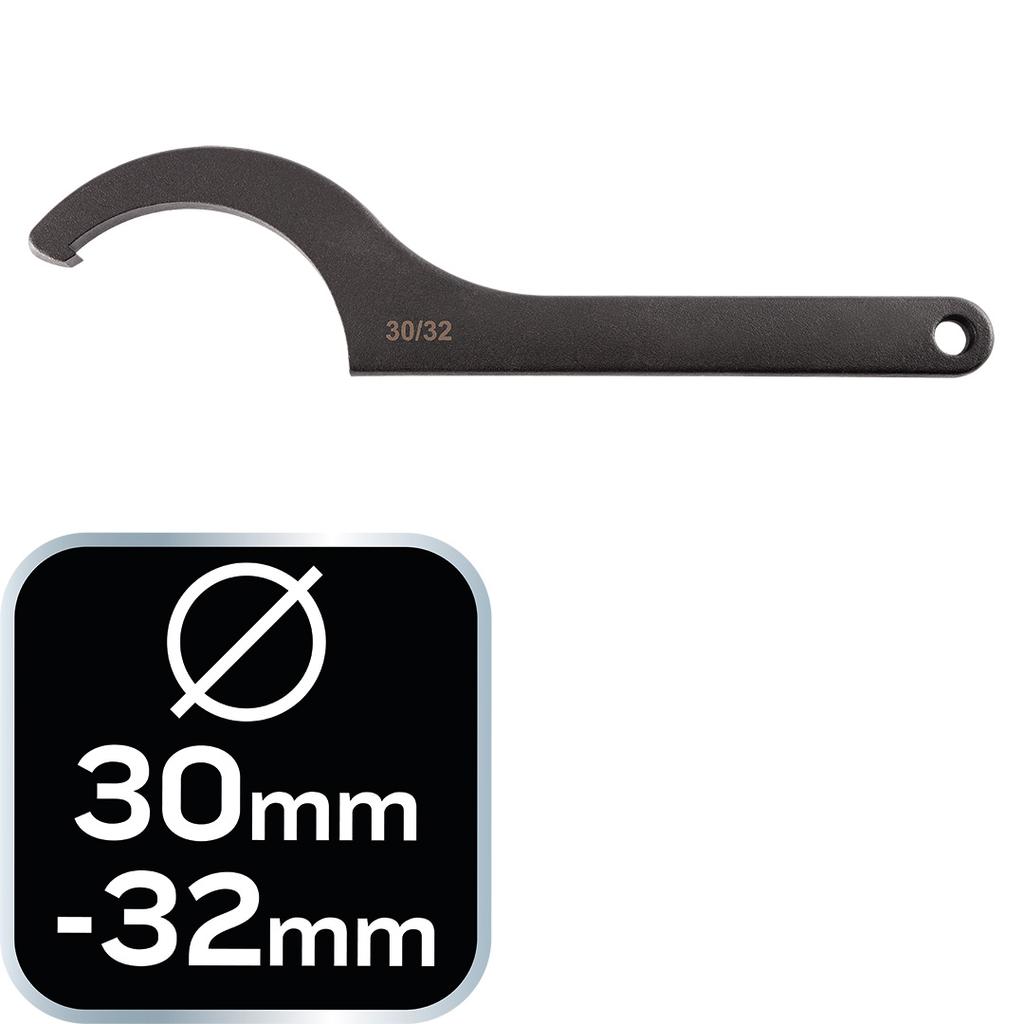 Hook Wrench, Size 30-32Mm