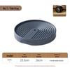 Large Movable Flower Pot Tray with Universal Wheels & Water Collection, Thick Plastic