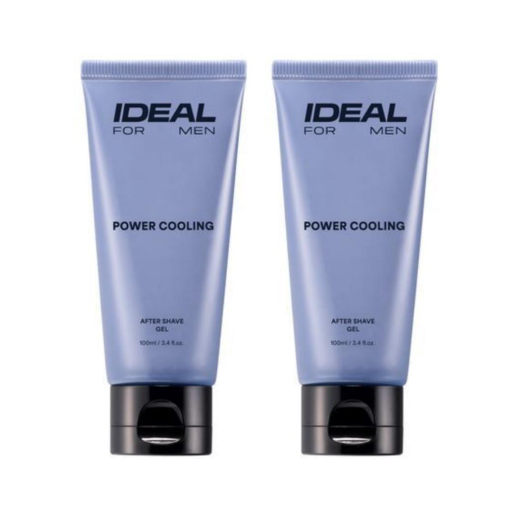 

1+1 IDEAL FOR MEN Power Cooling After Shave Gel 100ml × 2