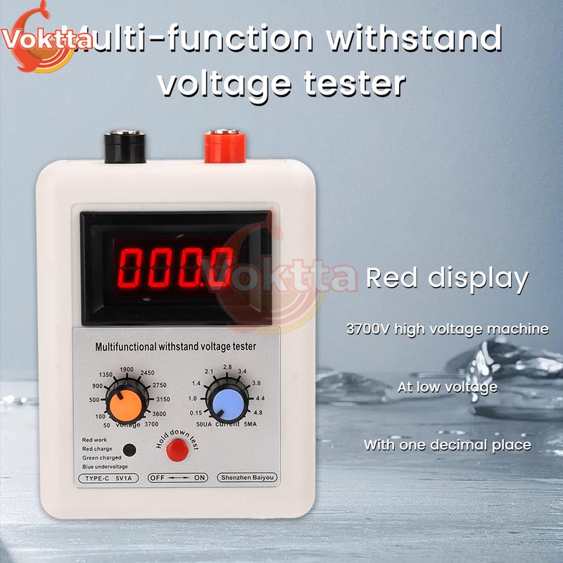 0V-3800V IGBT Voltage Transistor Tester Diode MOS Triode MOV Voltage Meter Test LED Volt Capability Transistor Withstand Testers