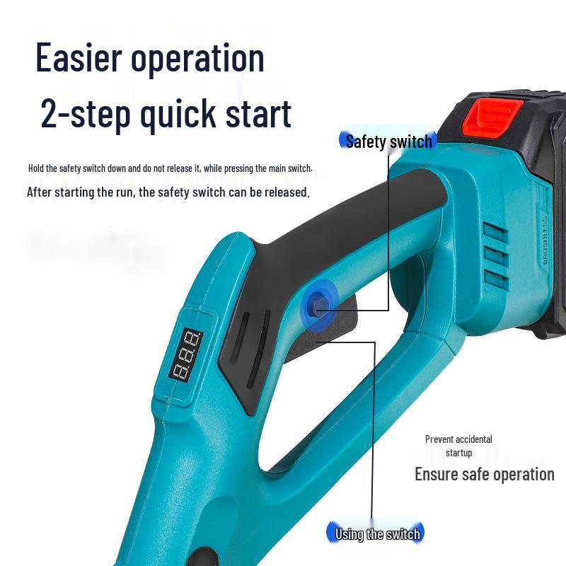 Compact Wireless Lithium Battery Snow Blower: Foldable, High-Power, Portable Snow Shovel for Outdoor Use