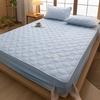 Class A Skin-Friendly Raw Cotton Bedspread Thick Quilted Bedspread Automatic Elastic Around Mattress Cover 1.8 Bed