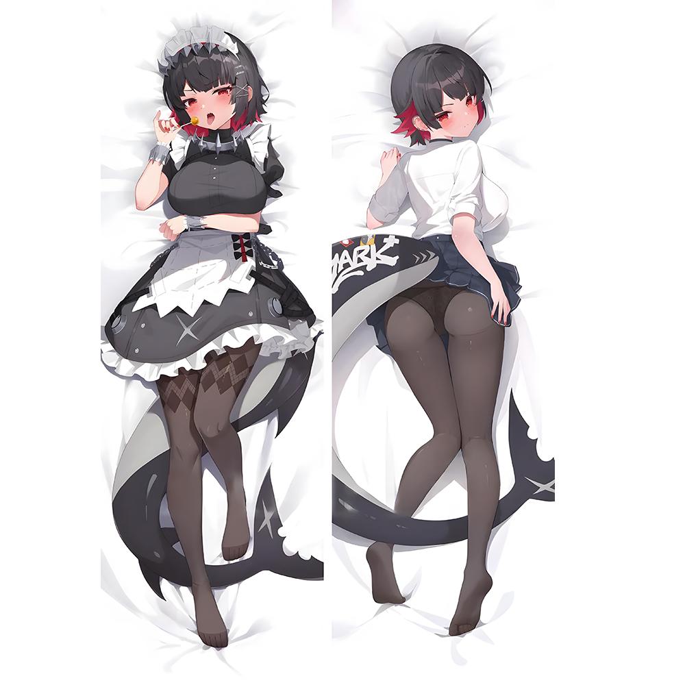 Cartoon Character Ellen Joe Dakimakura Pillowcase Hugging Fullbody Cosplay Props Double-Sided Print Custom Pillow Cushion Covers