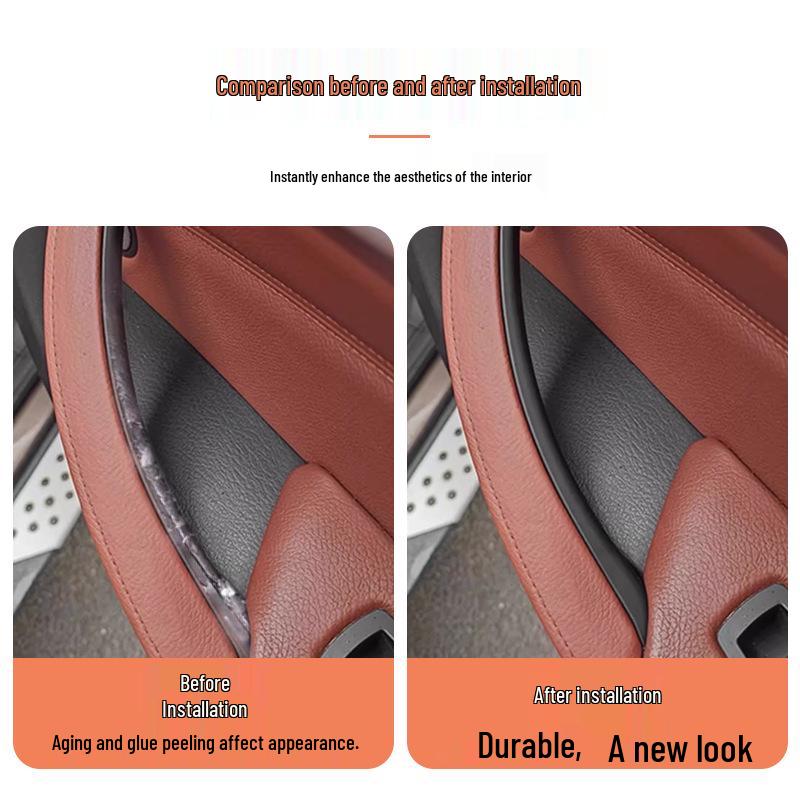 Compatible Interior Door Handles, Armrest Brackets & Covers for BMW X5 X6 E70 E71.