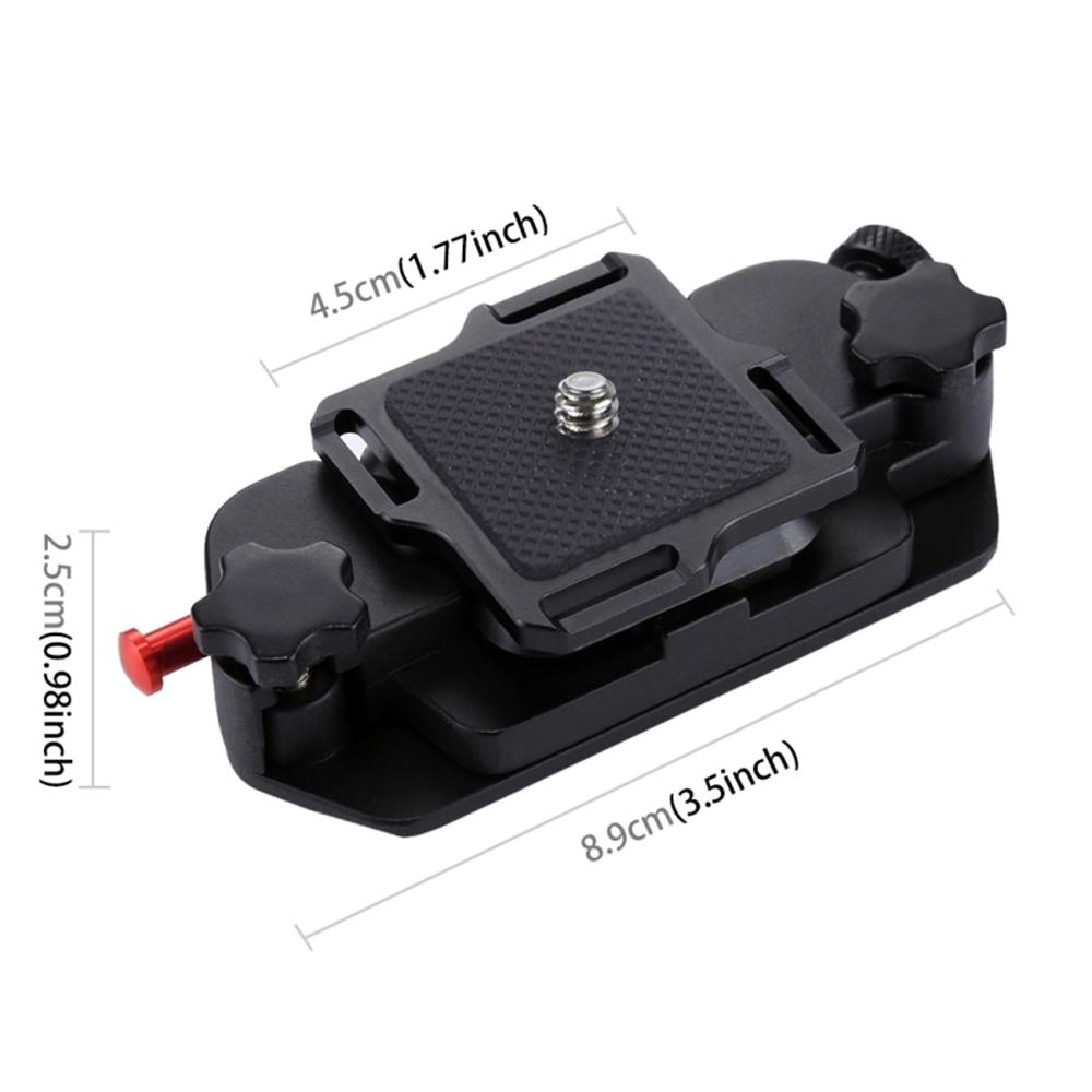 PULUZ Camera Clip Camera Belt Holster Mount Waist Clips Holder Hanger Aluminum Alloy Quick Release
