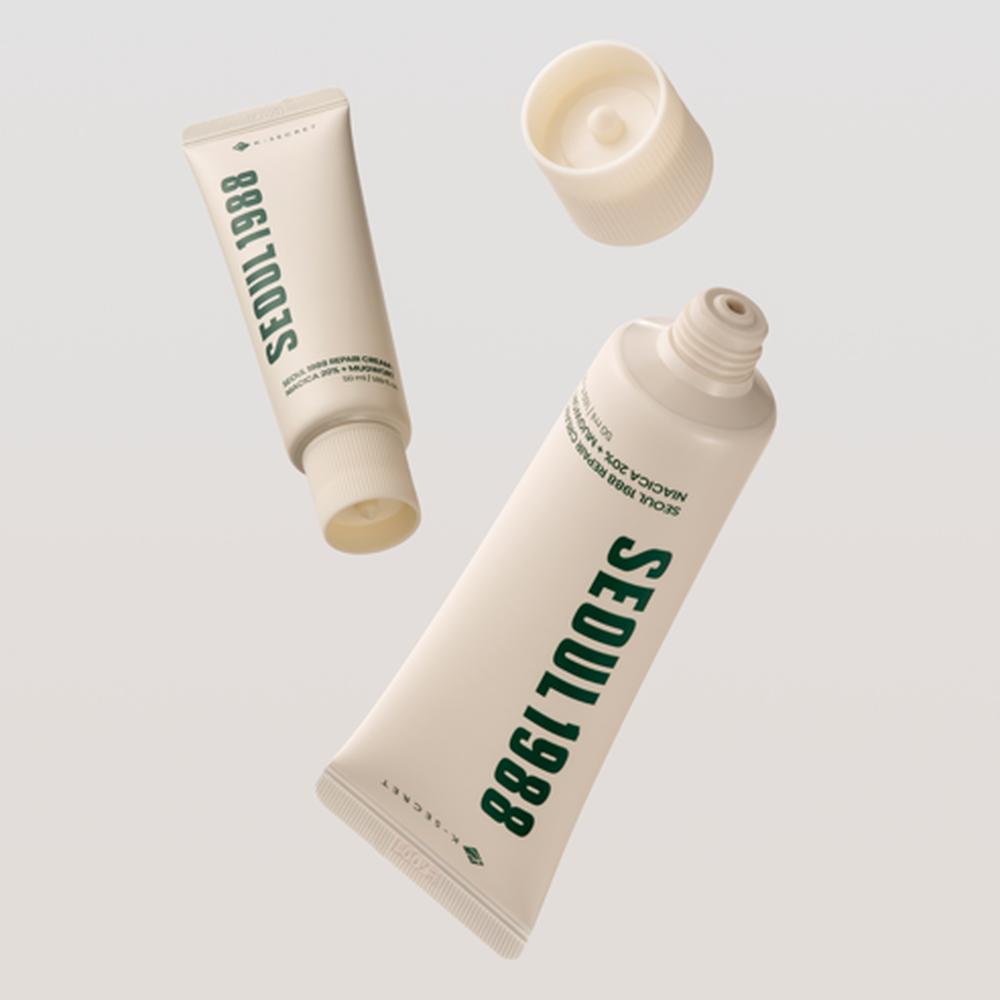 K-SECRET Seoul 1988 Repair Cream 50ml Niacica 20% + Mugwort - Barrier Soothing, Korean