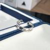 Retro old star letter graffiti star language child dream personality ins tide ring femininity simple versatile ring