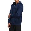 Adidas Neo UVbe Spliced Logo Print Sport Drawstring Hoodie Pullover Long Sleeve Sweatshirt Unisex Tops Blue HN4731