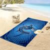 VANCOUVER CANUCKS Print Beach Towel, Large Soft Quick Dry Towel for Beach Camping Swimming