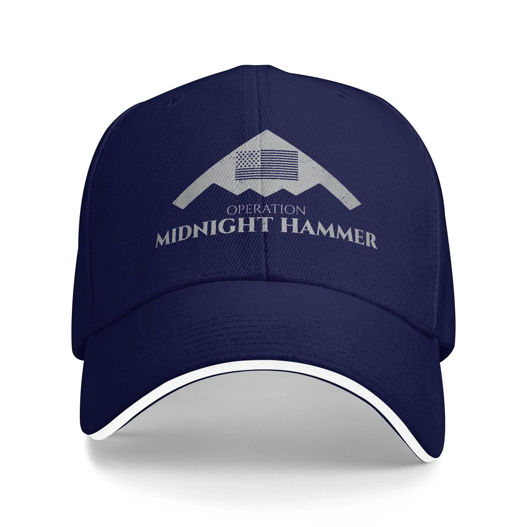 

Midnight Hammer Sun Baseball Cap Spring Design Print Hip Hop Hats For Unisex Women Kpop Rock Baseball Caps One Size