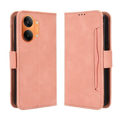 Flip Case for Xiaomi Poco X8 Pro Max, Card Slot, Pink