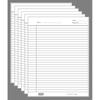 OFIXO A4 Size Both Side Ruled Sheet for Project/Practical/Homework (Pack of 100 Sheets) (Model Number: OFX_RULD100)