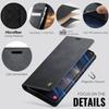 For Samsung Galaxy A17 Wallet Case Retro PU Leather RFID Blocking Card Holder Magnetic Flip Cover Kickstand Shockproof Case