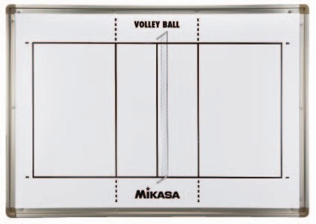 MIKASA Volleyball Extra Large Strategy Board Size: 56 X 80cm Weight: Approx. 3.5kg (including Case) Case Included SBVXLB