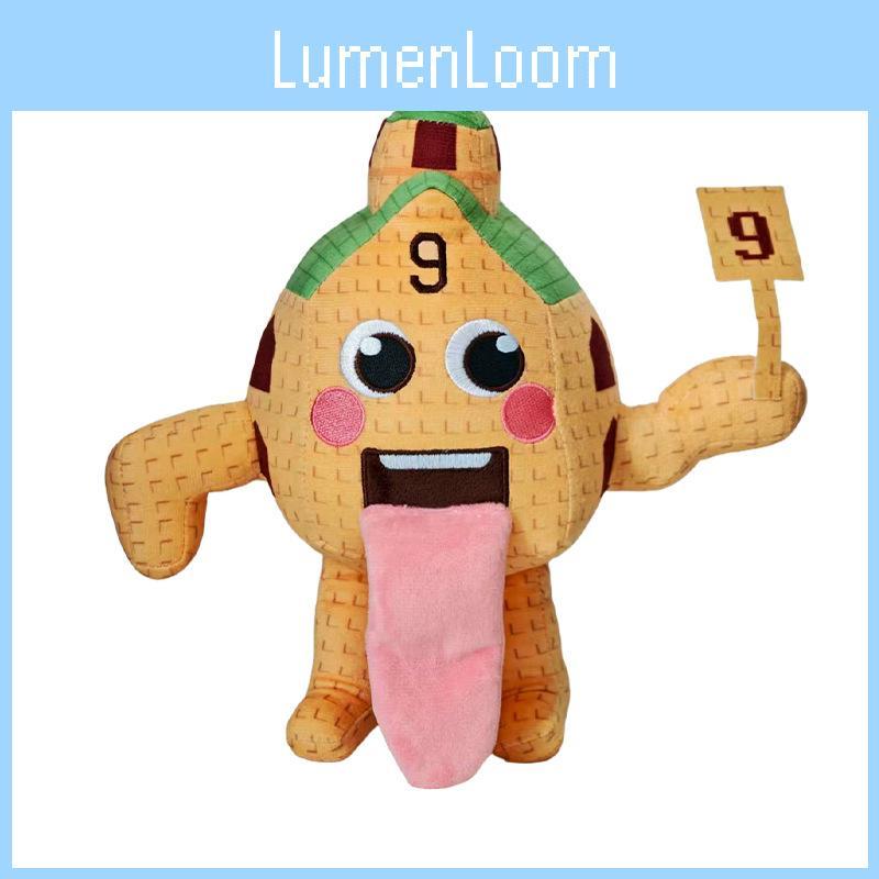 Brainrot Steal A House Shaped Plush Toy Cuddle Doll With Short Fans Doll Gifts