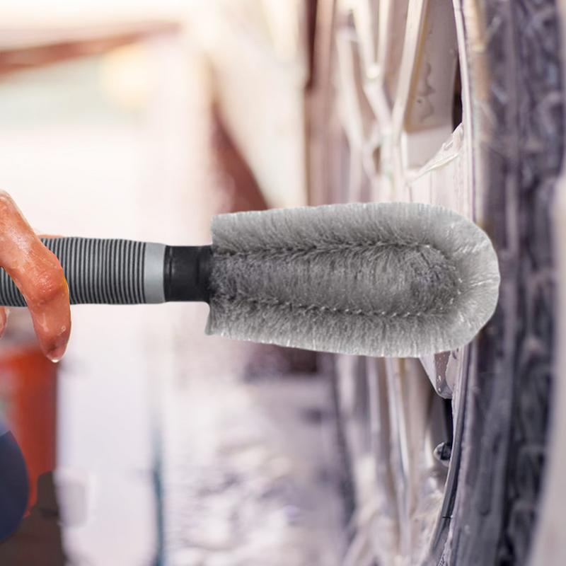 6pcs Nano Car Wash Brush Kit Auto Interior Cleaning Brush Set Car Detailing Cleaning Tools Kit Car Wash Supplies