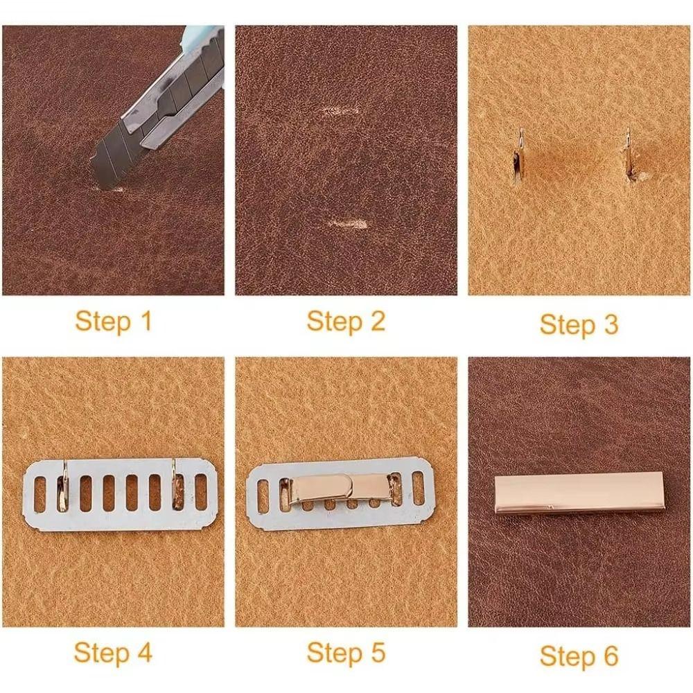 10 Stück Leere Personalisierte Namensetiketten Rechteckige Jeansetiketten Handgemachte Logoetiketten Rucksäcke