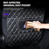 New PU Leather Car Anti-Kick Mats Auto Seat Back Protector Cover For Volkswagen VW Scirocco Jetta Beetle Golf Passat CC Tiguan